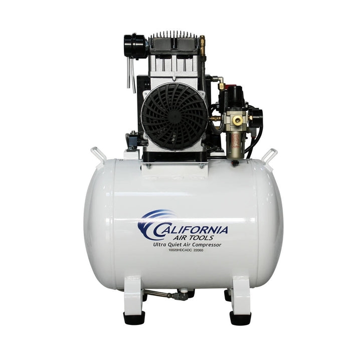 Front view of California Air Tools Ultra Quiet & Oil-Free Compressor 10020HDCADC-22060