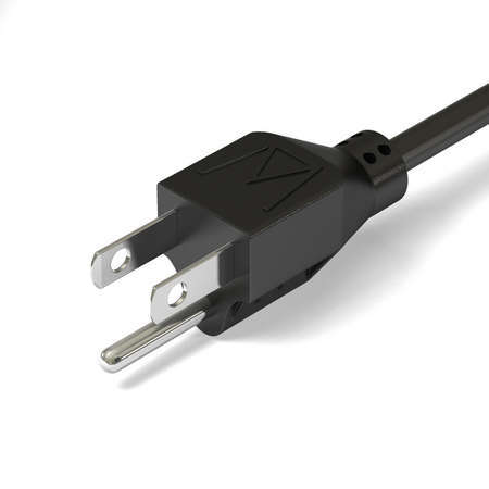 110 volt electrical plug used for California Air Tools 15020C air compressor power connection