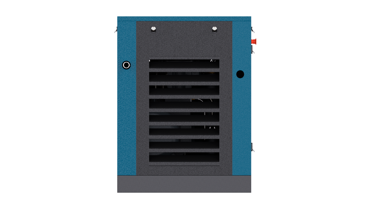 30 HP Kaishan KRSD-30 direct drive compressor left side profile view