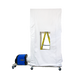 AIRE GUARDIAN® AG3000 Mobile Containment Cube attached to a PRED750 with Caddy Cart