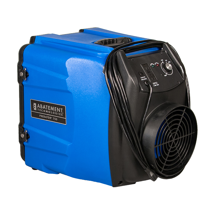 closer view of Portable Air Scrubber