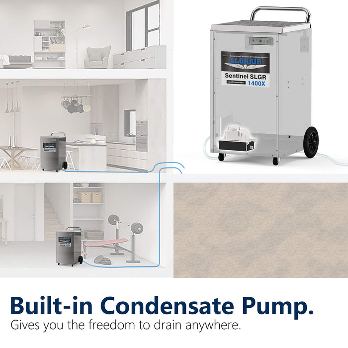 Drain and Pump featur of Alorair 1400X SLGR 