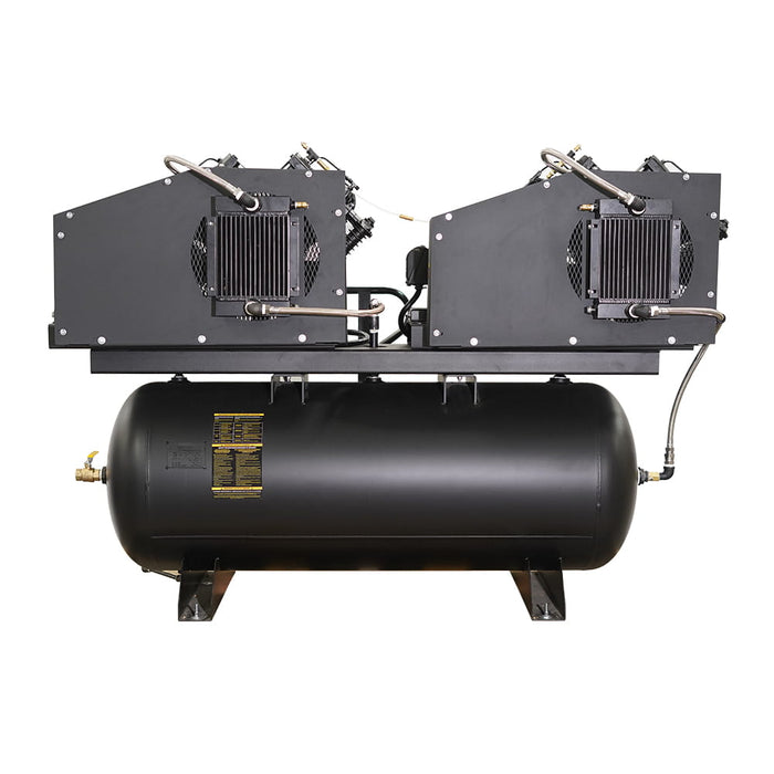 E450-SDR back side showing duplex piston