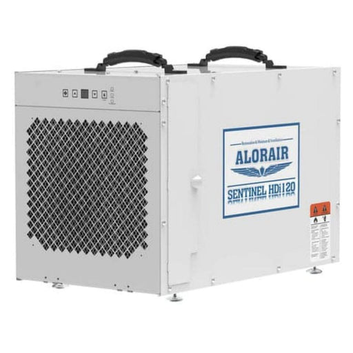 HD Photo of AlorAir Sentinel HDi120 Commercial Dehumidifier in white background