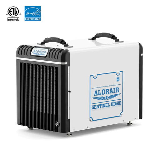 HD Photo of AlorAir Sentinel HDi90 Commercial Dehumdifier in white background