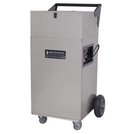 Control Panel on the side of Portable Air Scrubber PAS1200 