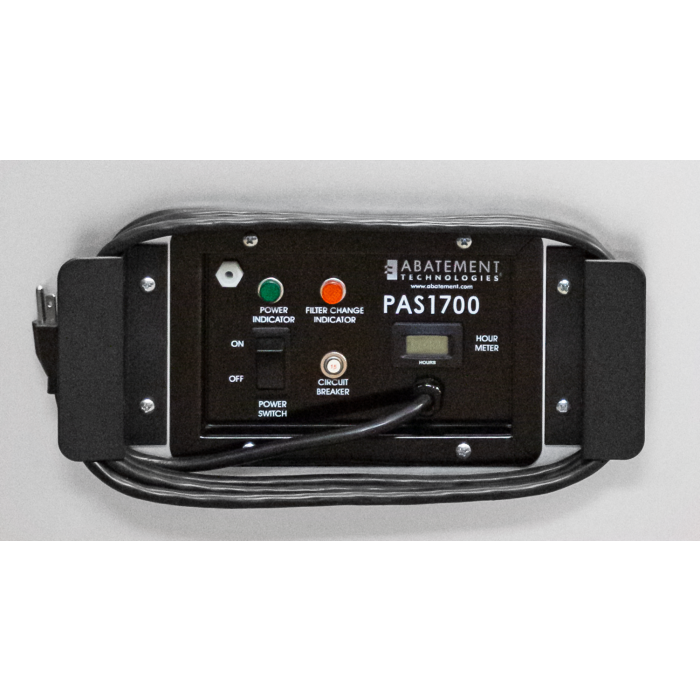 Control Panel of HEPA-AIRE® PAS1700 