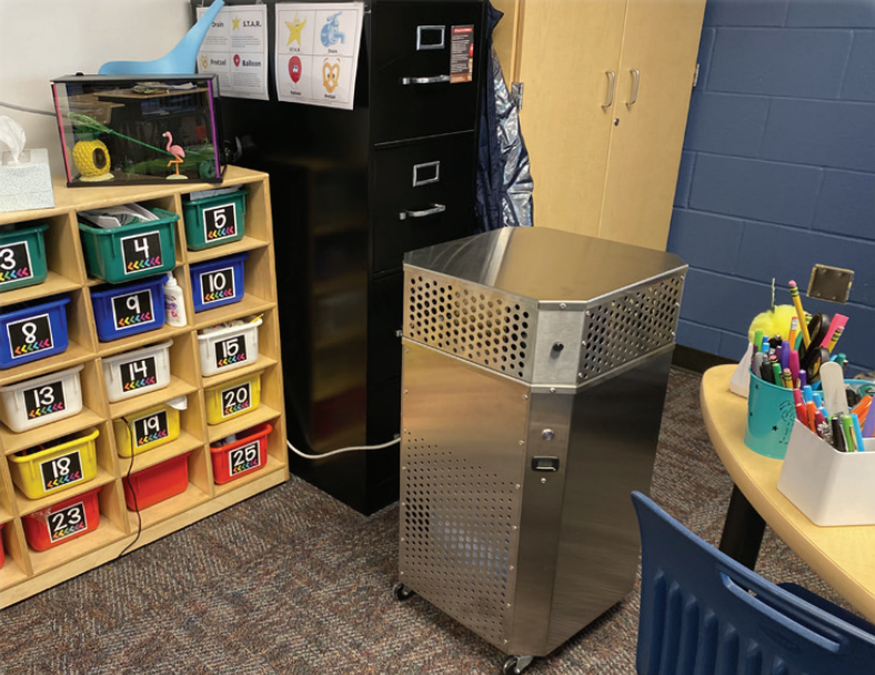 HEPACART HEPAFORCE Germbuster Room Air Purifier with UV-FORCE® - 330 CFM