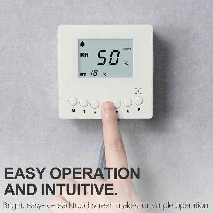 AlorAir Optional Remote Controller for Digital Humidity, Temperature, Adapt the Humidity Level, for Crawl Space Basement Dehumidifier Sentinel HD55 HD90 HDi90 HDi120 SLGR 1400X, White