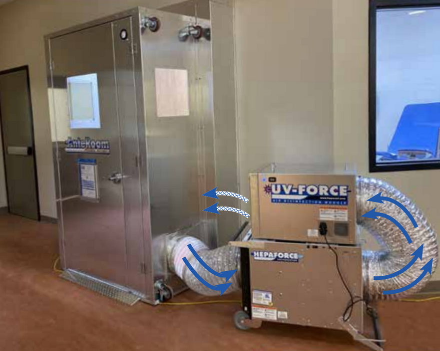 HEPACART UV-FORCE Airborne Disinfection Module with Far UV