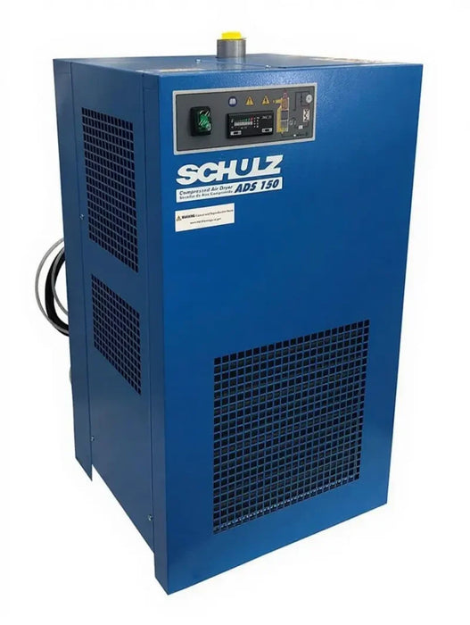 Schulz ADS 150 non cycling air dryer industrial compressed air dryer with front ventilation and control panel