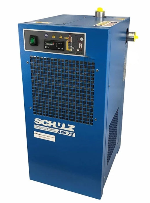 Schulz ADS 75 non cycling air dryer industrial unit with front grille and integrated control panel