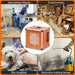 AlorAir HEPA 600 UVIG negative air scrubber used for demolition, construction, pet hospital and mold restoration building damage cleanup