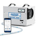 AlorAir Sentinel HD55S white WiFi dehumidifier with smartphone app and included drain hose
