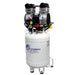 Angled view of Ultra Quiet & Oil-Free Compressor – 2HP / 10 Gal, California Air Tools 10020DCAD