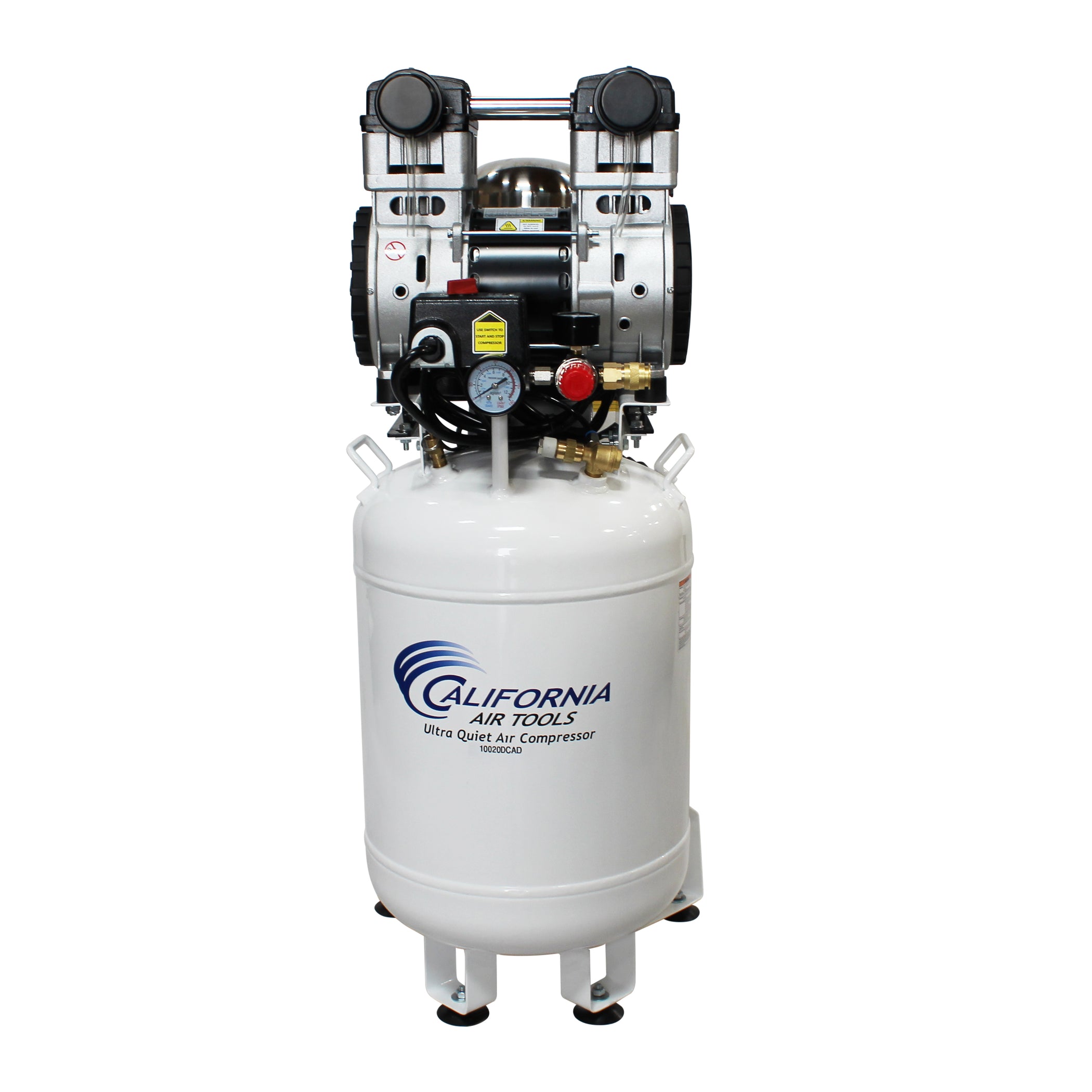 California Air Tools Ultra Quiet & Oil-Free Compressor 2HP 10 Gal — Air ...