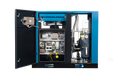 MAM-200 control panel and electrical components side cutaway view of Kaishan KRSD-15 rotary screw compressor