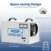 AlorAir Sentinel HD55S white dehumidifier dimensions: 19.2 x 12.2 x 13.3 inches, 41.70 lbs