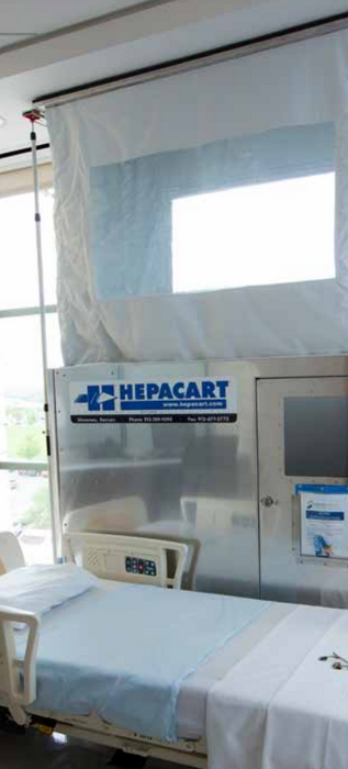 HEPACART DUSTBUGGY 74" / 55" Classic Mobile Containment Unit