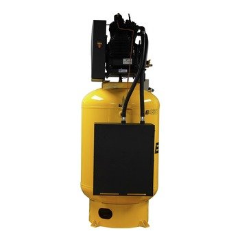 EMAX E450-S 7.5 HP 120-gallon piston air compressor, right side view