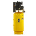 EMAX E250 series vertical industrial air compressor with 80 gallon tank and splash lubricated piston pump