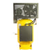 EMAX E450-S 15 HP 120-gallon industrial piston air compressor, back view