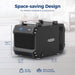 AlorAir Galaxy 60P dehumidifier dimension diagram showing 21.3 x 11.7 x 14.1 inch housing and 47.5 lb weight