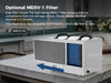 AlorAir Sentinel HD55 Blue WiFi performance stats: 53 PPD AHAM, 113 PPD saturation, 1,200 sq ft coverage