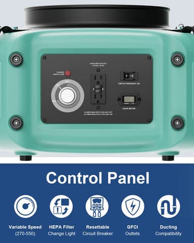 AlorAir PureAiro HEPA Max 770-Green