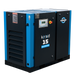 Kaishan KRSD-15 15 HP direct drive rotary screw air compressor side angle exterior view