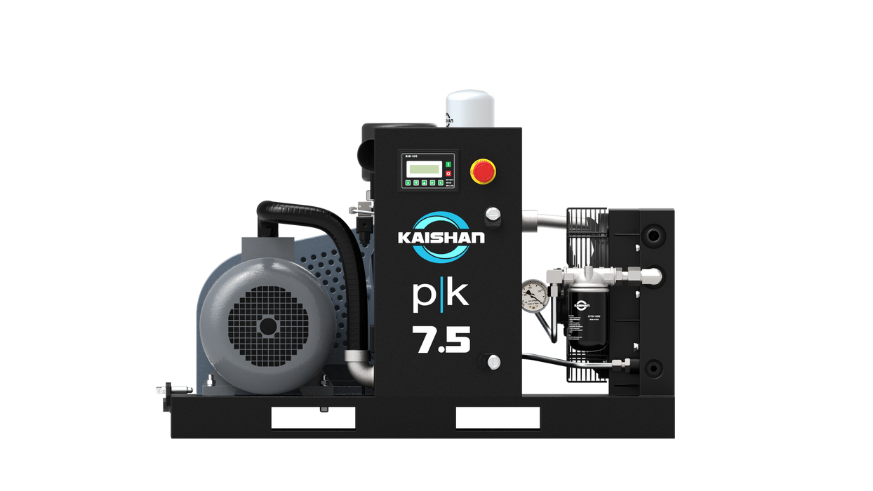 Kaishan PK-5 5 HP belt drive piston air compressor view 1