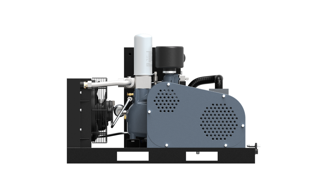 Kaishan PK-7.5 7.5 HP belt drive piston air compressor view 2