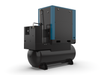 Kaishan KRSB-15 tank and dryer compressor rear view showing cooling and refrigerant dryer