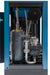 Kaishan KRSD-100 100 HP direct drive rotary screw compressor end panel open internal components