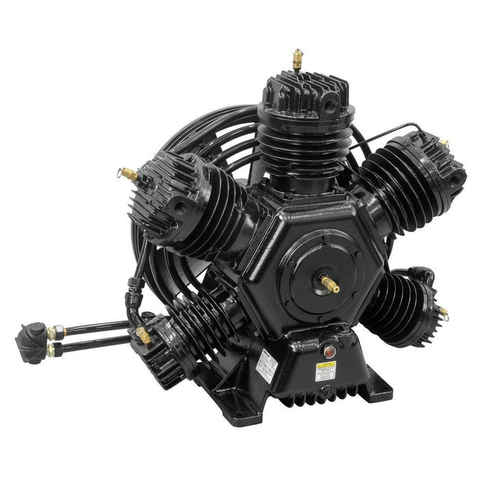 Oil-lubricated Schulz air compressor pump Max MSWV 80 with four-cylinder design