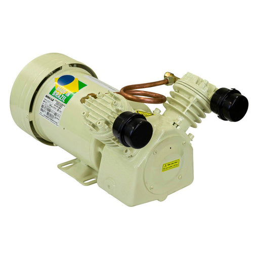 Oil-less air compressor pump Schulz MSV-6 single cylinder with direct drive motor