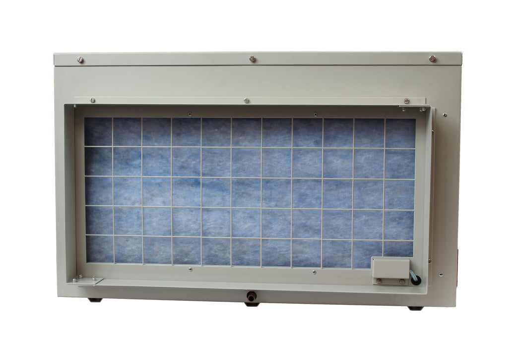 Air inlet filter panel of PD220-D high-capacity dehumidifier designed for continuous industrial use