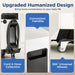 AlorAir Sentinel Pro55X upgraded humanized design showing cord and hose collection, convenient handles, and 360 degree universal wheels
