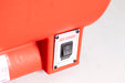 Detail of RF3500 high velocity air mover power switch and airflow direction label