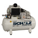 Schulz CSW 60 oil-less two stage air compressor with large 420 liter tank for industrial use
