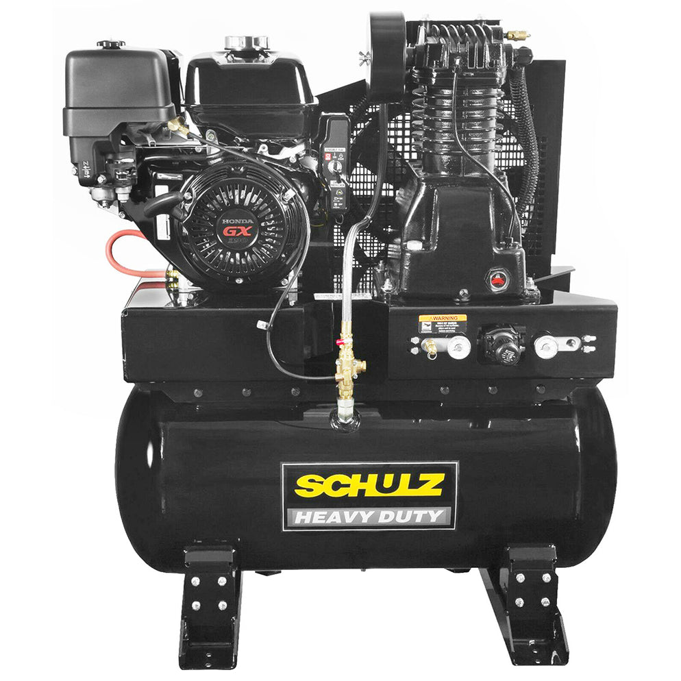 Schulz Gas Engine Compressor 13 HP For Remote Job Sites — Air ...