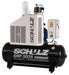 Schulz SRP 3025 compact rotary screw air compressor with 25 HP motor and 250 liter air tank