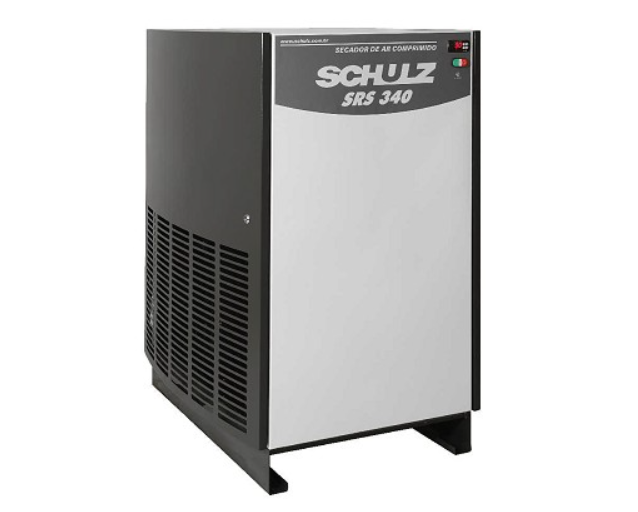 Schulz SRS 340 non cycling refrigerated air dryer designed for industrial compressed air systems