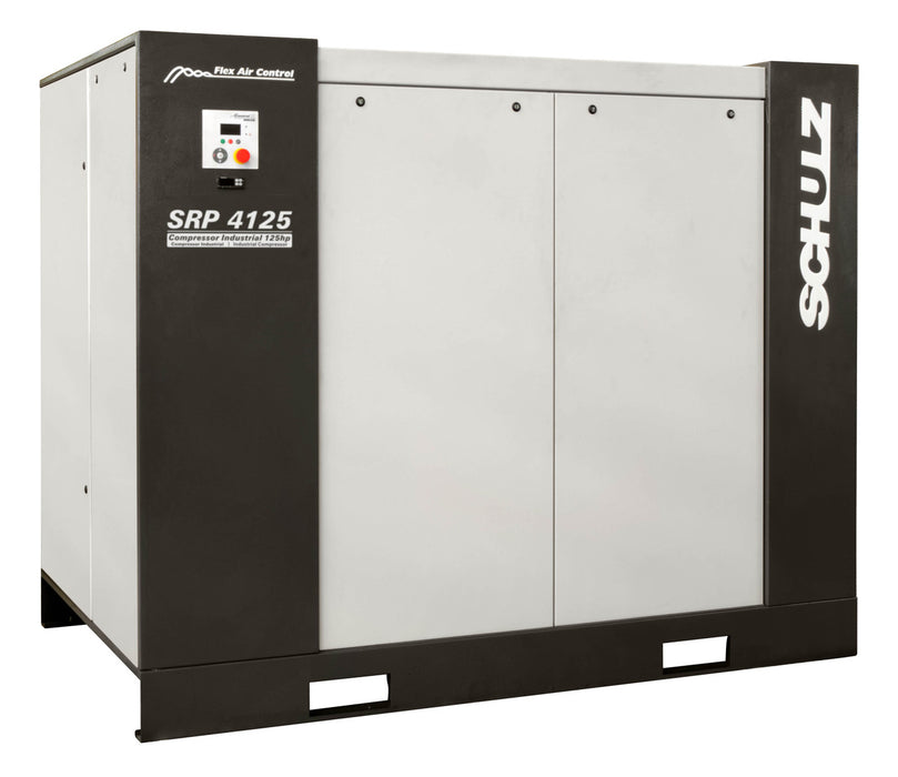 Schulz SRP 4125 Flex Drive Series rotary screw air compressor enclosure