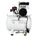 Rear view of the California Air Tools Ultra Quiet & Oil-Free Compressor –10020CHAD showing motor and tank assembly